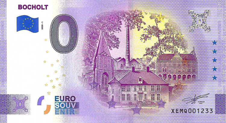 0 Euro biljet Duitsland 2020 - Bocholt