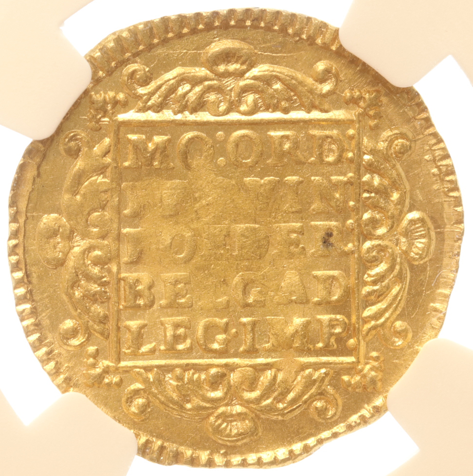 Utrecht Nederlandse dukaat goud 1745