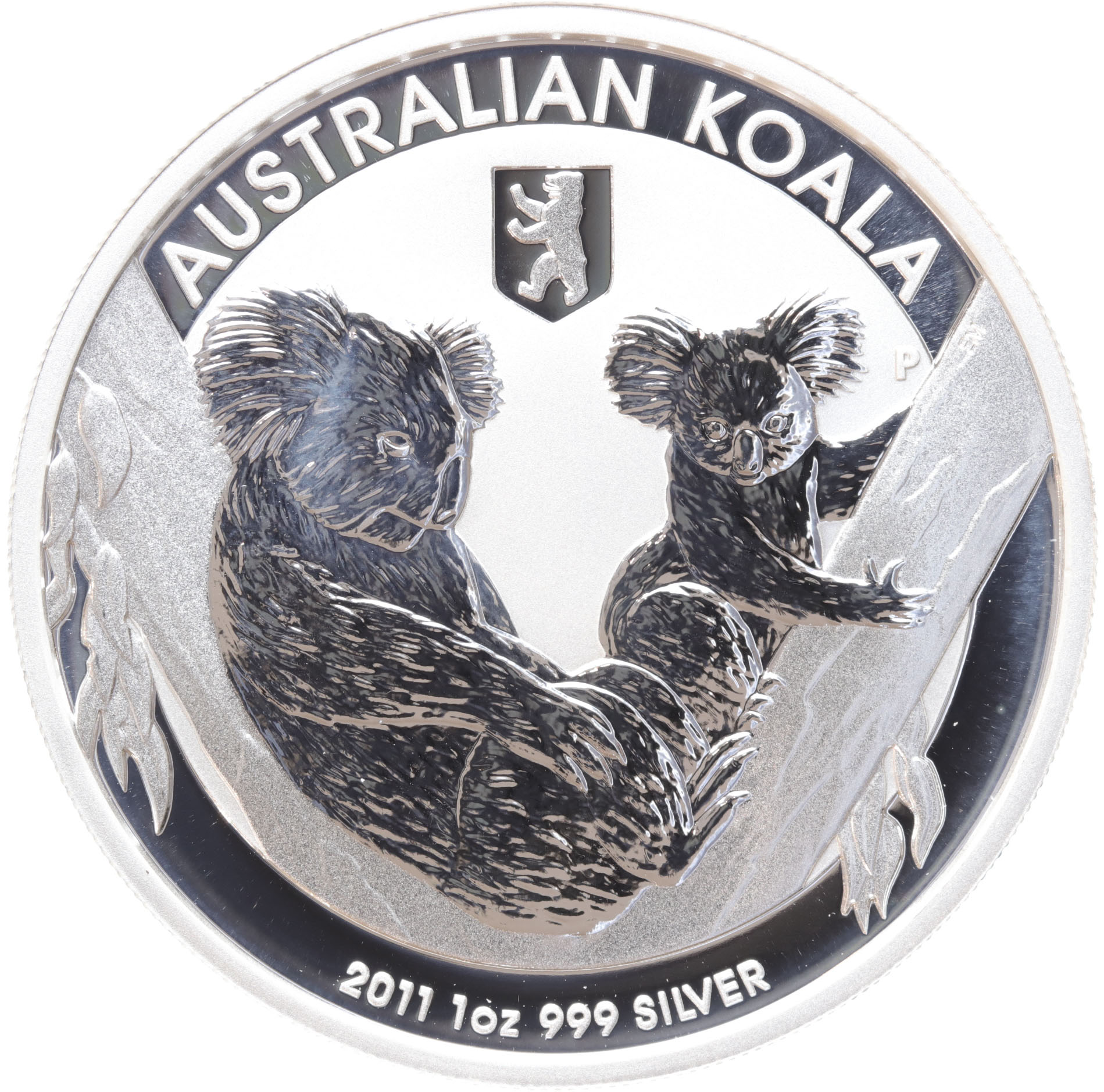 Australië Koala 2011  Privy Berlin Bear 1 ounce silver
