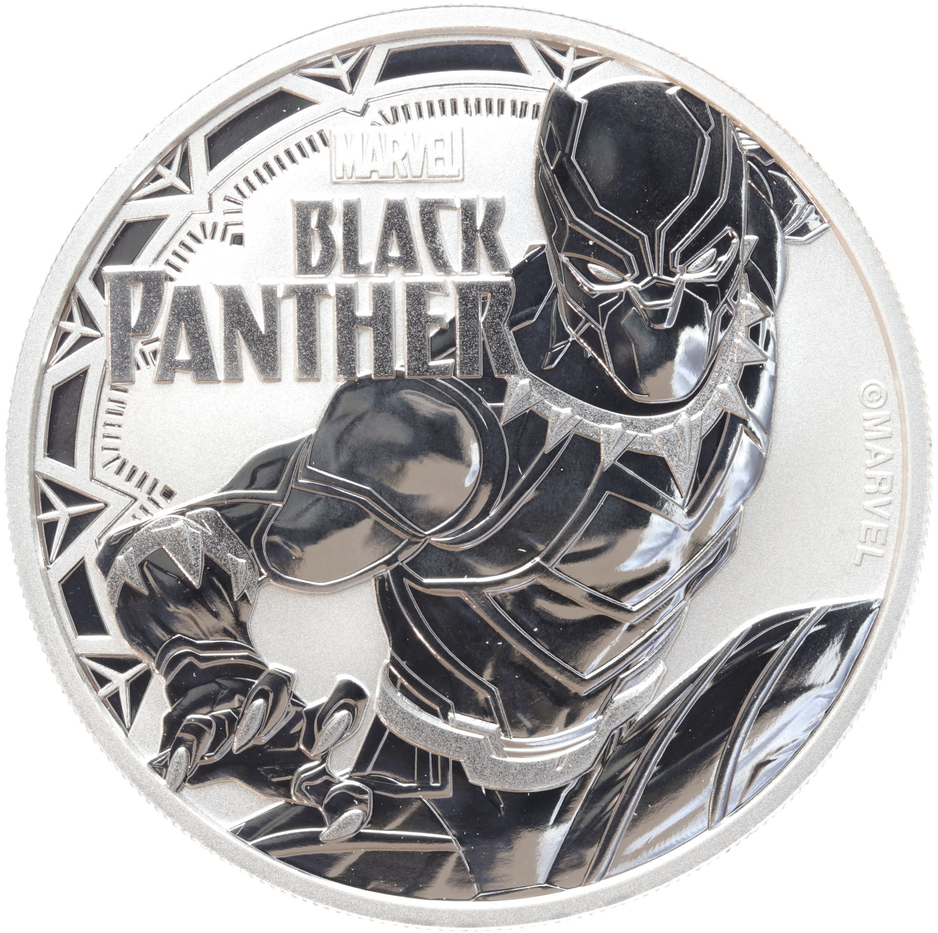 Tuvalu Marvel Black Panther 2018 1 ounce silver