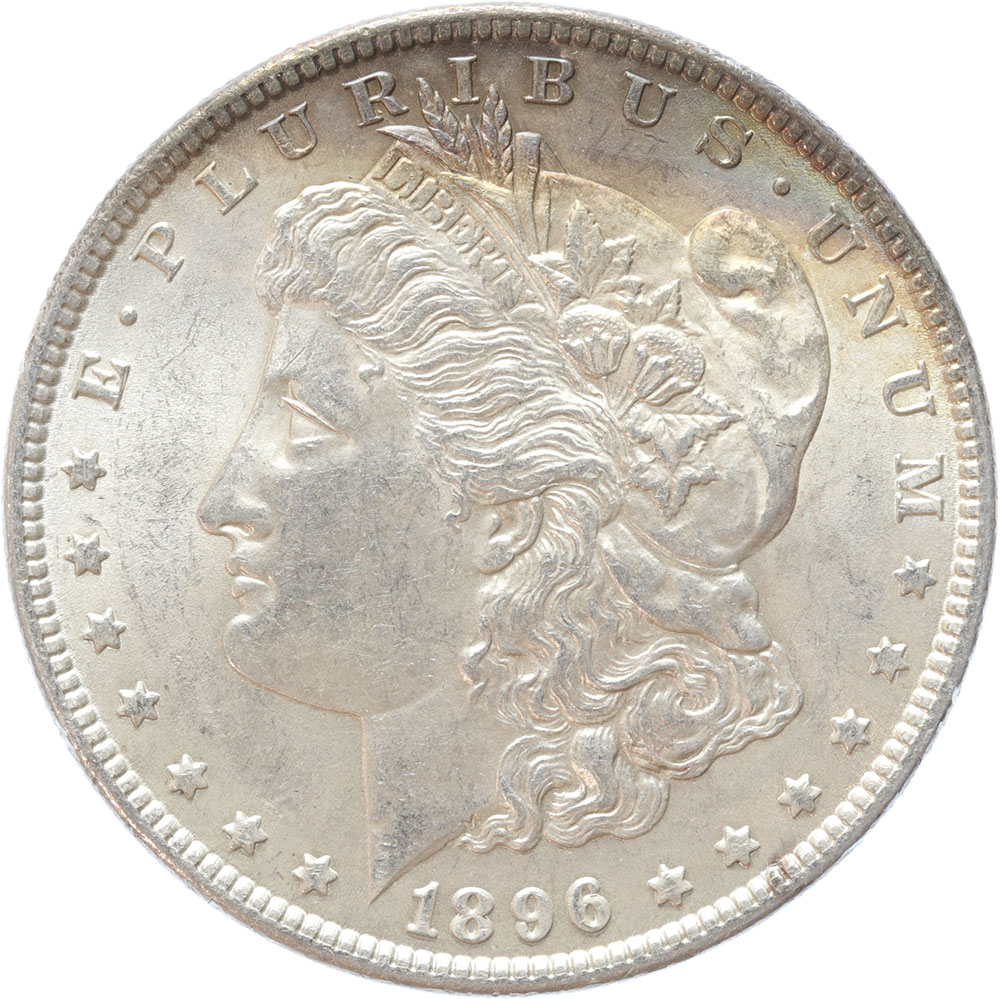 USA Morgan 1 Dollar silver 1896 BU