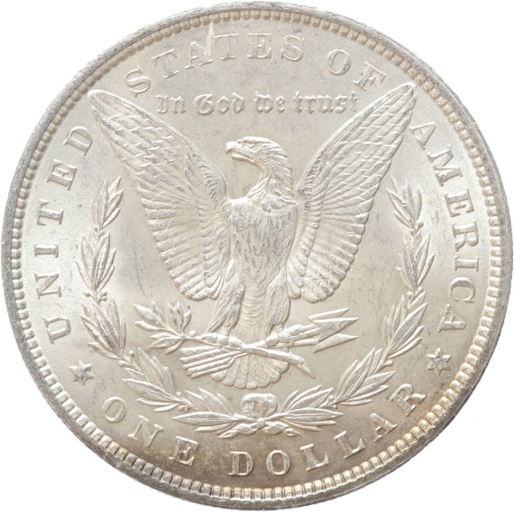 USA Morgan 1 Dollar silver 1896 BU