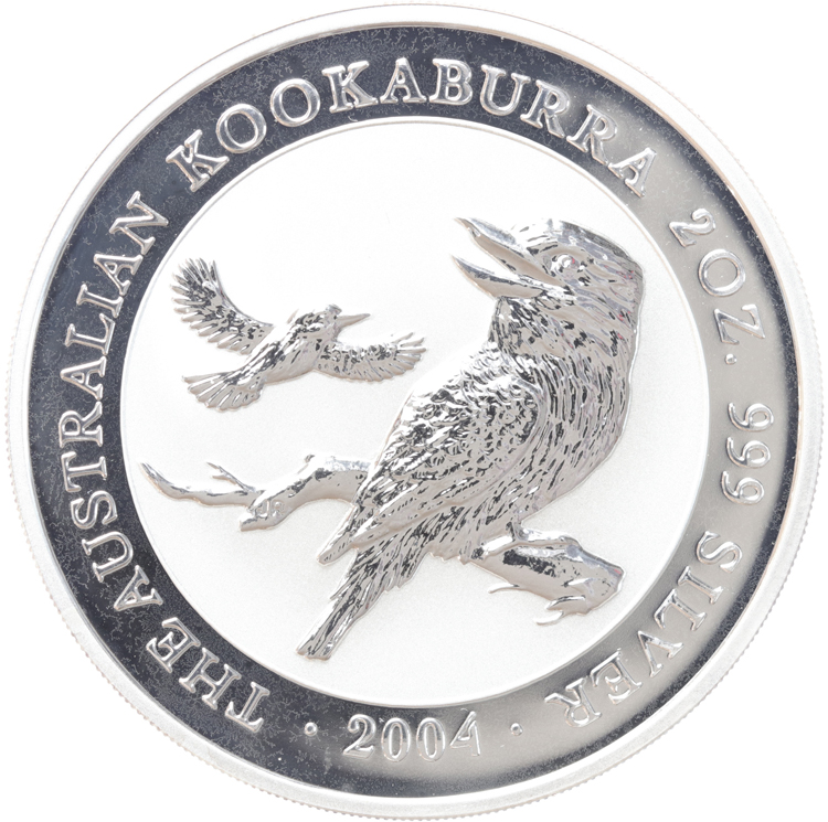 Australië Kookaburra 2004 2 ounce silver