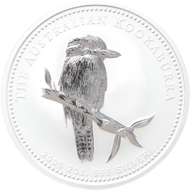 Australië Kookaburra 2005 2 ounce silver