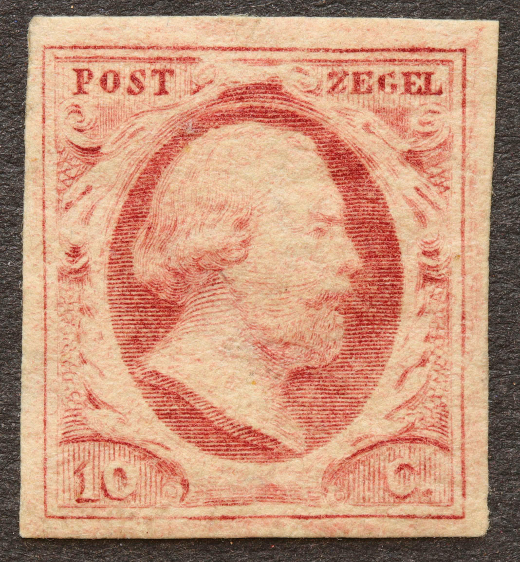 Nederland NVPH nr.2 Koning Willem III 1852 ongebruikt