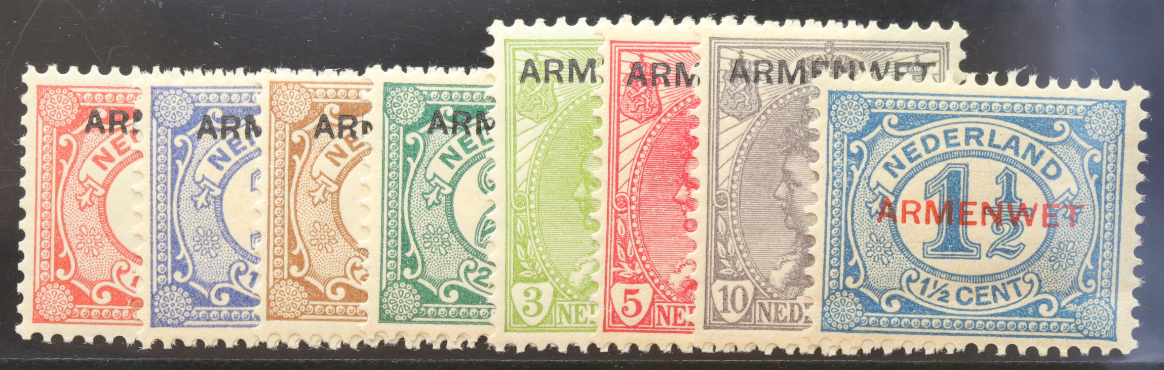 Nederland NVPH nr. D1/8 Armenwet 1913 postfris