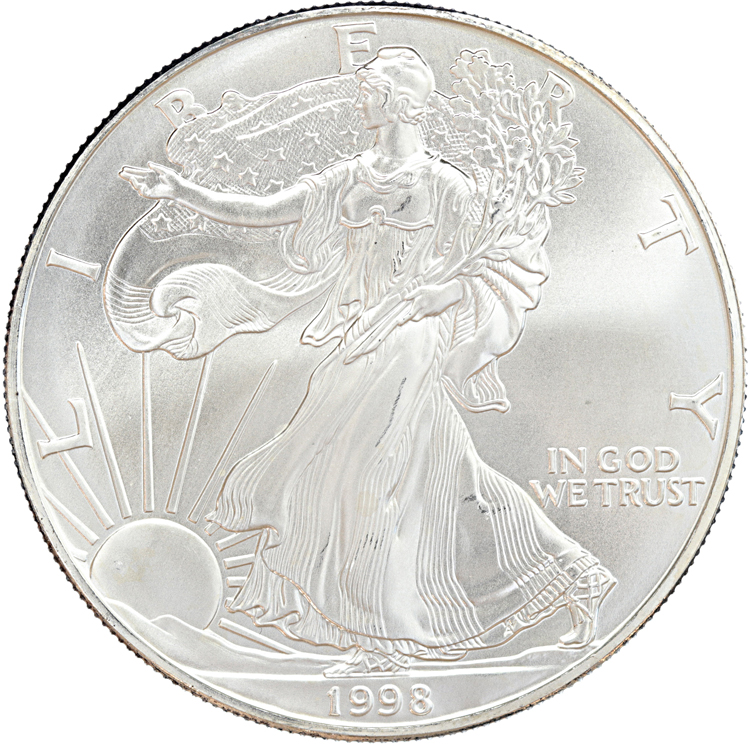 USA Eagle 1998 1 ounce silver