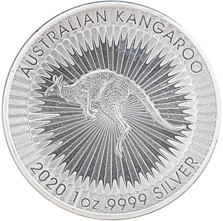 Australië Kangaroo 2020 1 ounce silver
