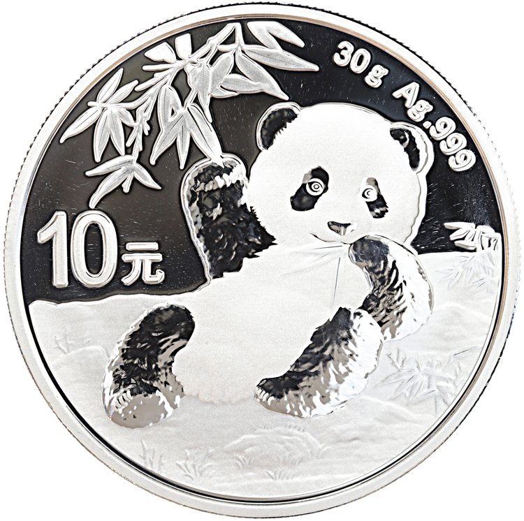 China Panda 2020 30 gram silver
