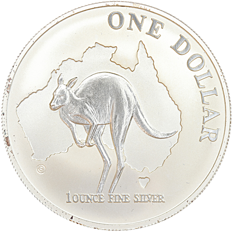 Australië Kangaroo 2000 1 ounce silver