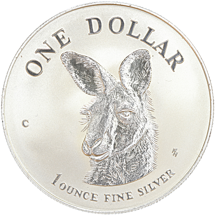 Australië Kangaroo 1995 1 ounce silver
