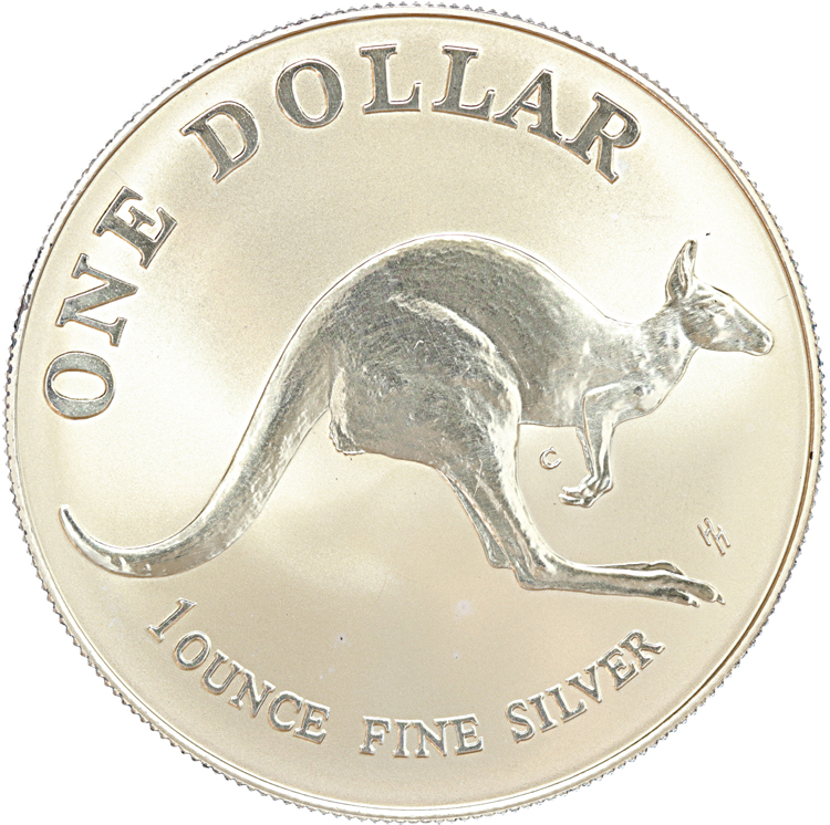 Australië Kangaroo 1993 1 ounce silver