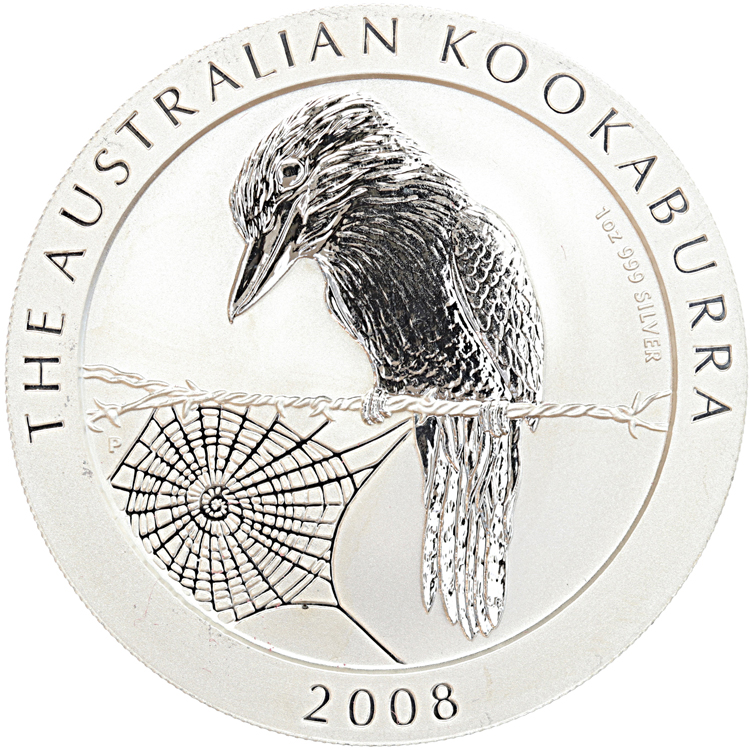 Australië Kookaburra 2008 1 ounce silver