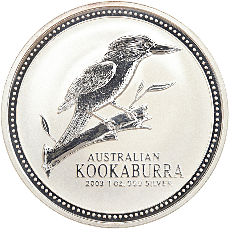 Australië Kookaburra 2003 1 ounce silver