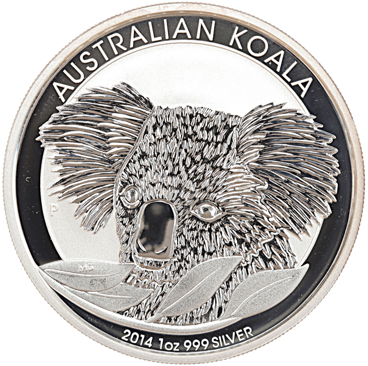 Australië Koala 2014 1 ounce silver
