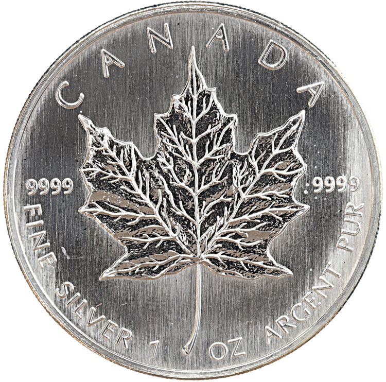 Canada Maple Leaf 2007 1 ounce silver