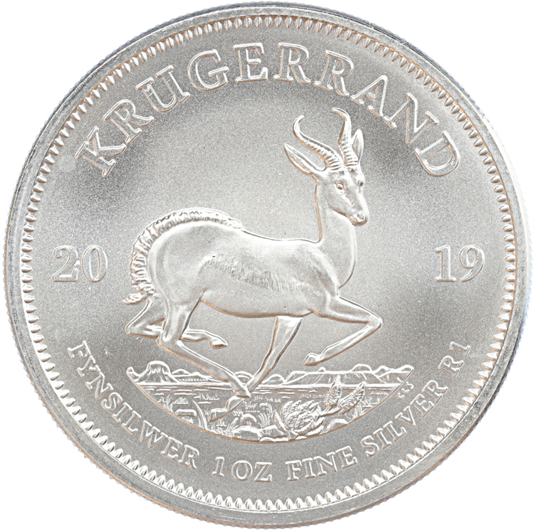 Zuid-Afrika Krugerrand 2019 1 ounce silver