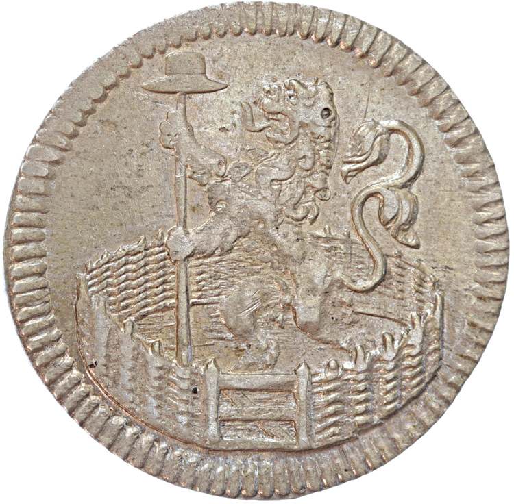 Holland Duit zilver 1702