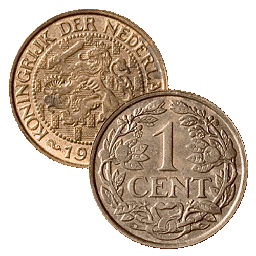 1 Cent 1918 - Theo Peters Numismatiek & Filatelie B.V.