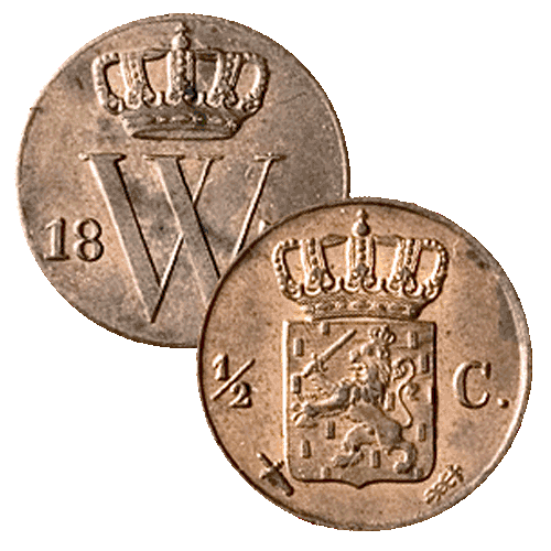 1/2 Cent 1853/51