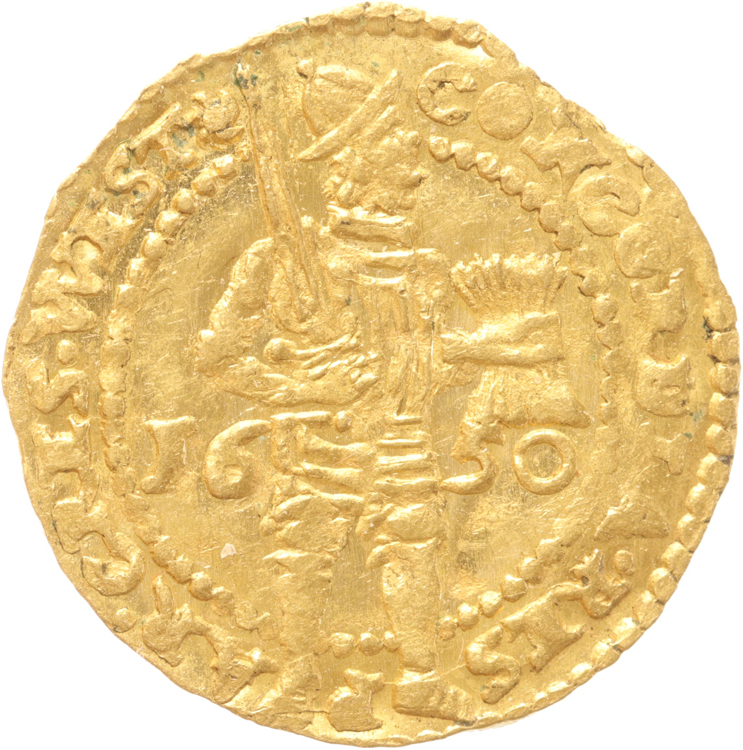 West-Friesland Nederlandse dukaat goud 1650