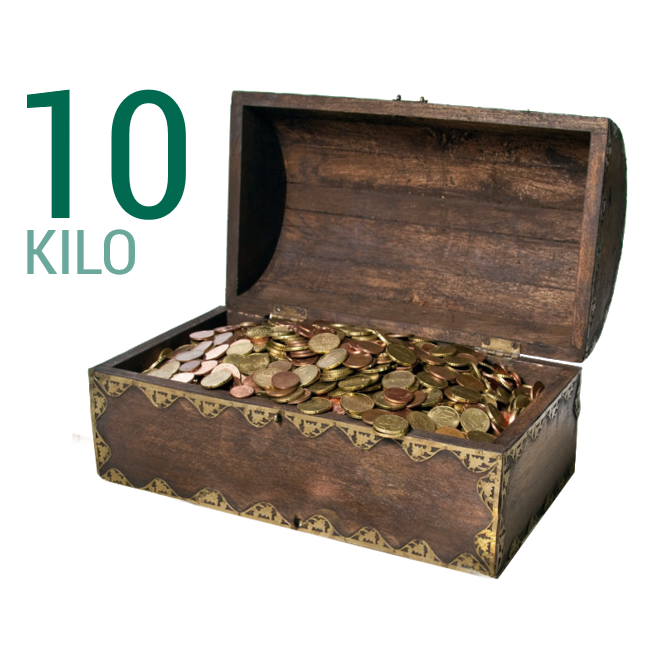 Lodge oplichter was 10 Kilo wereldmunten - Theo Peters Numismatiek & Filatelie B.V.