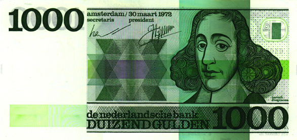 1000 gulden 1972 Spinoza 155-1