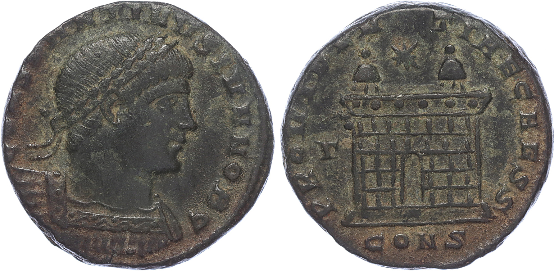 Roman Empire Constantinus II as Ceasar AD 317-337