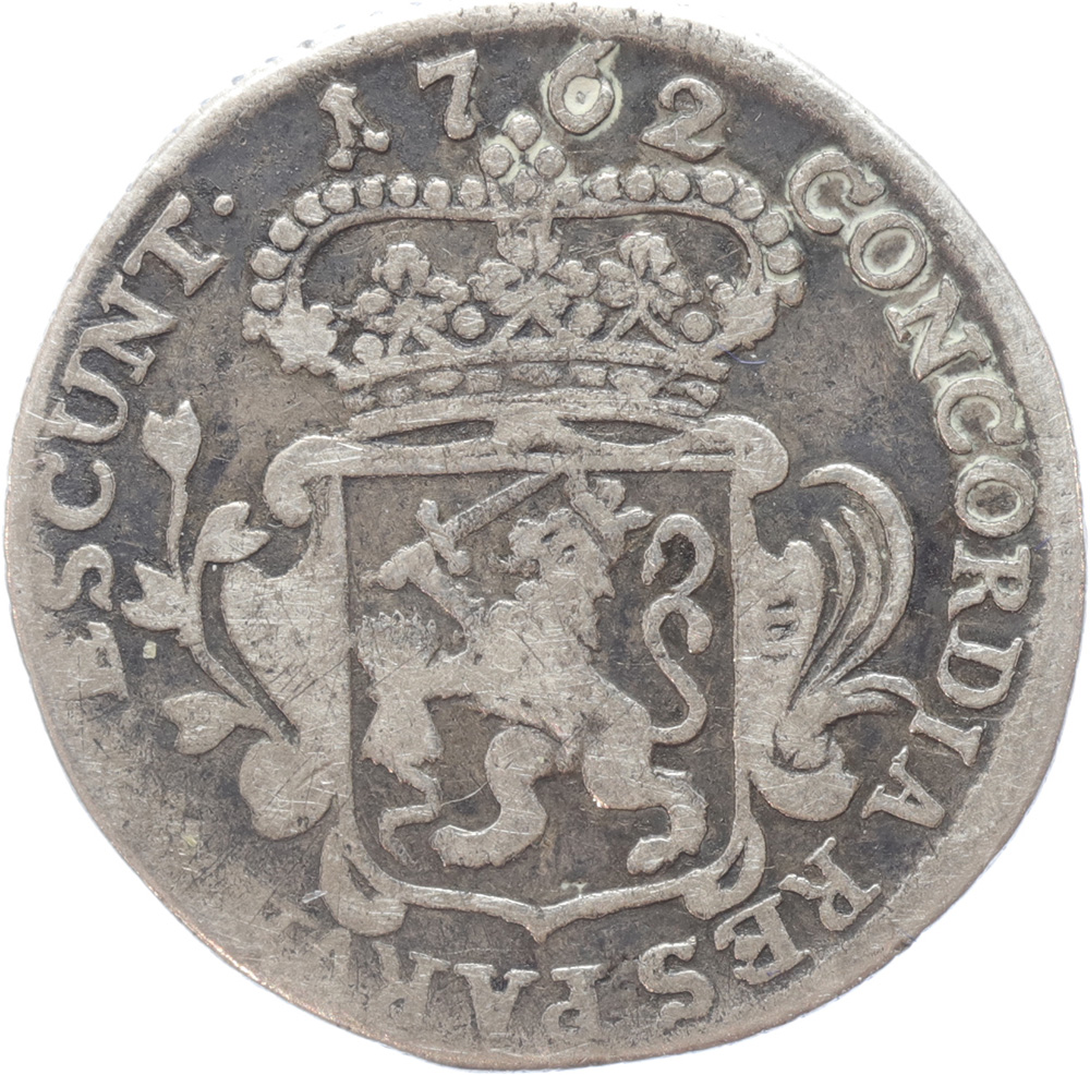 Zeeland Achtste dukaat zilver 1762