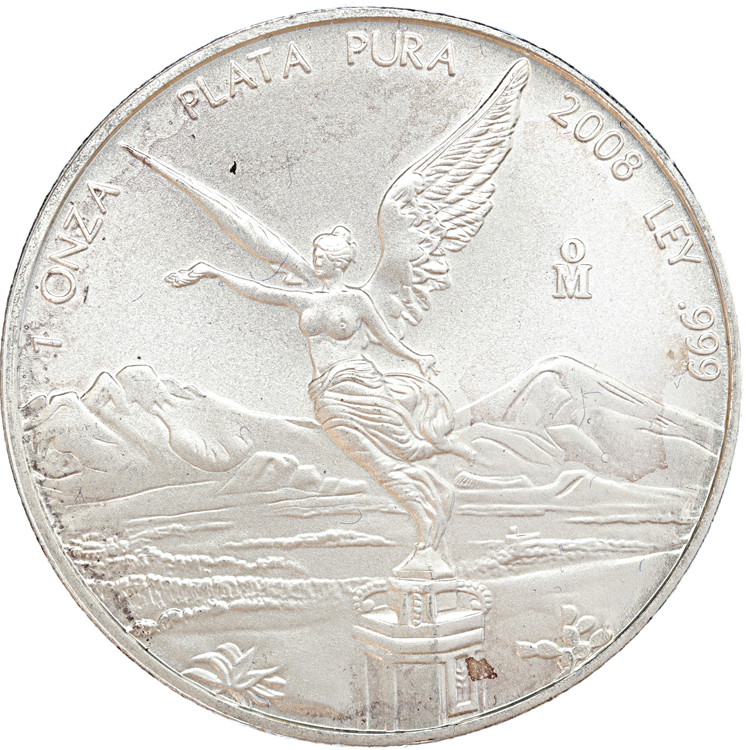 Mexico Libertad 2008 1 ounce silver