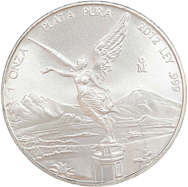 Mexico Libertad 2012 1 ounce silver