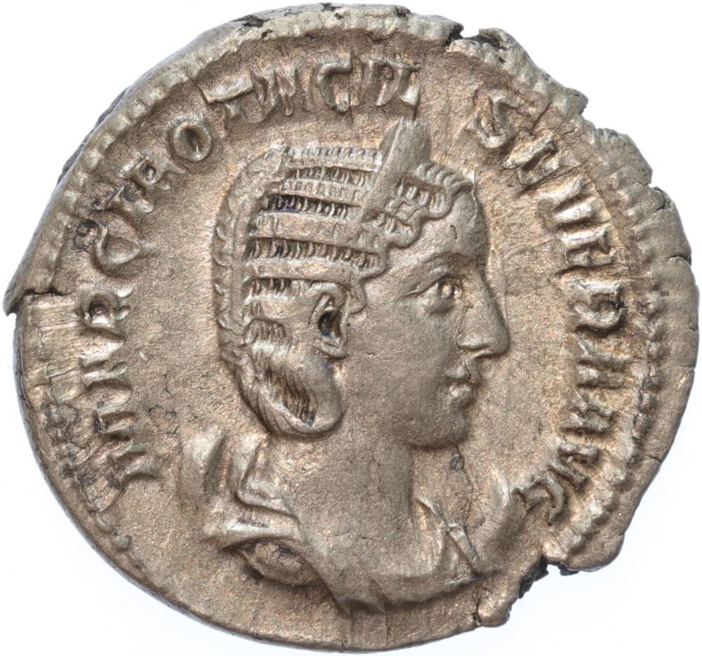 Roman Empire Otacilia Svera Wife of Philip I 244-249 AD