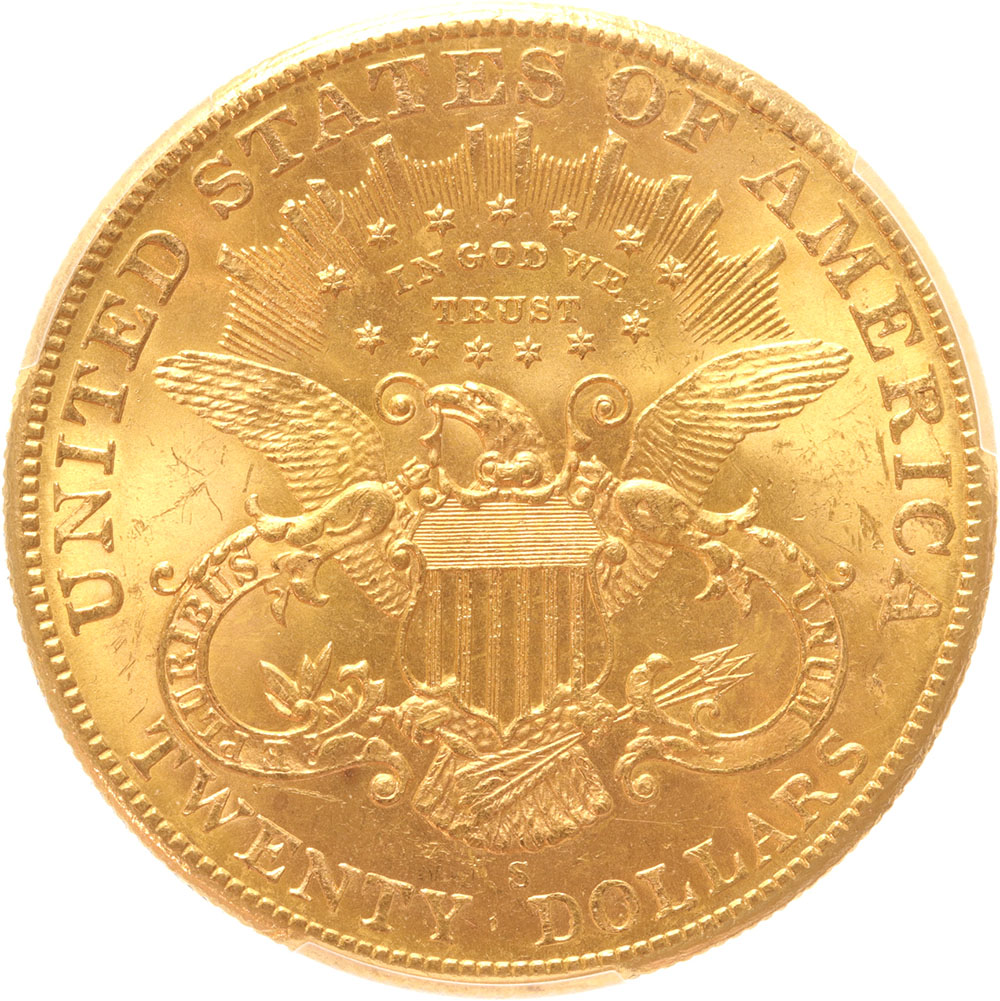 USA 20 dollars 1906s PCGS MS62