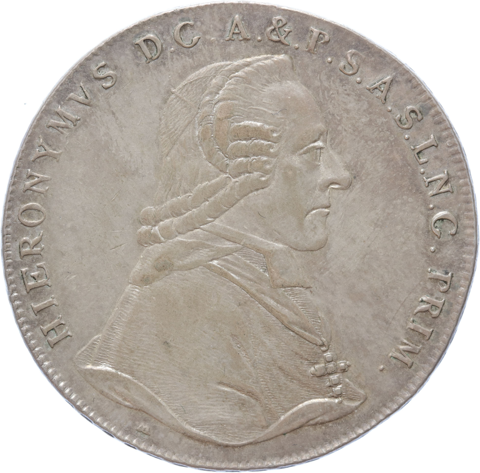 Austrian states Salzburg Thaler 1802 A silver UNC