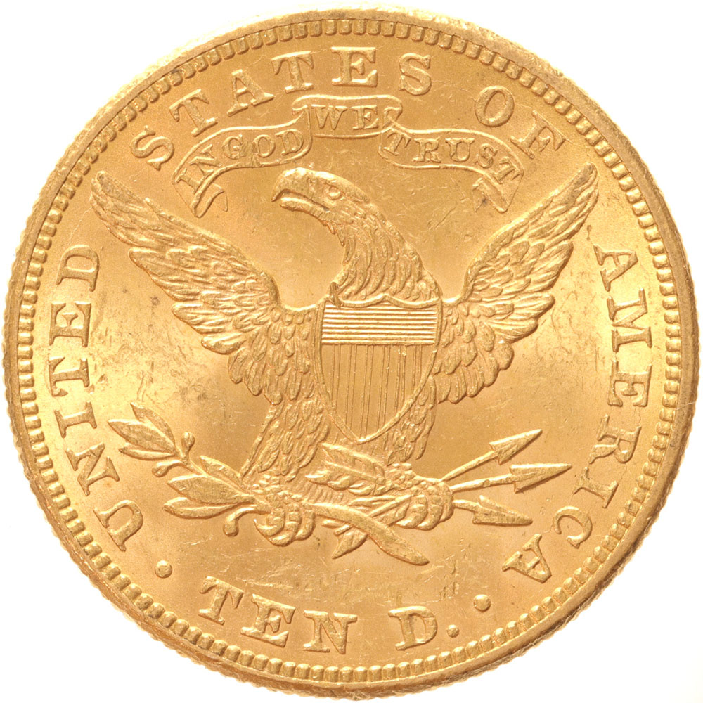 USA 10 Dollars 1895