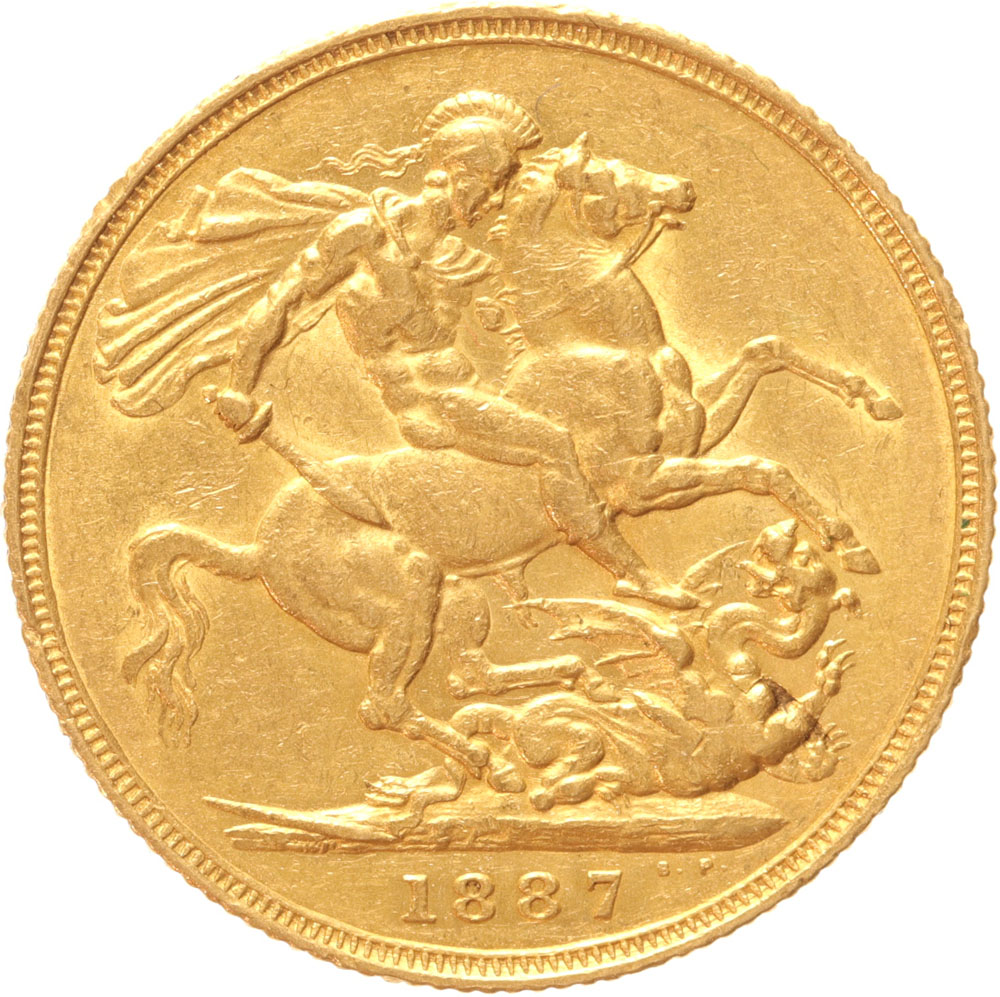 Great Britain Sovereign 1887