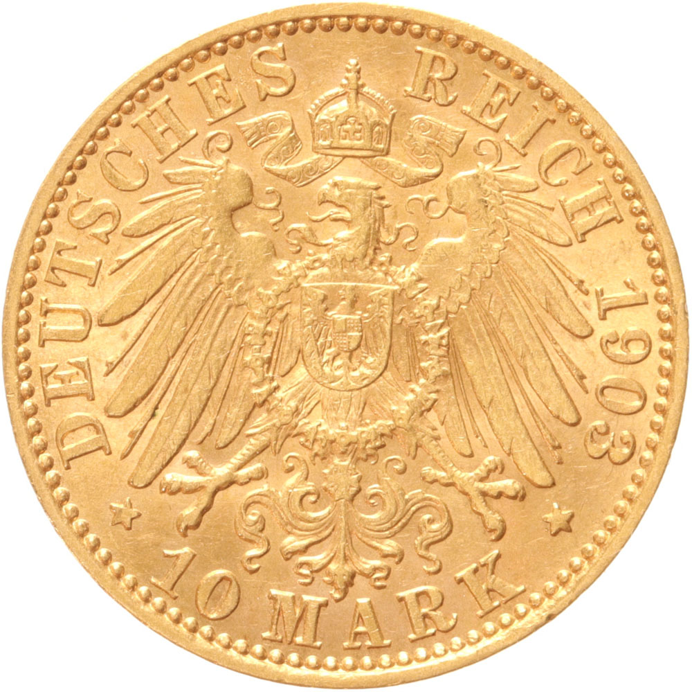 Germany Prussia 10 Mark 1903a