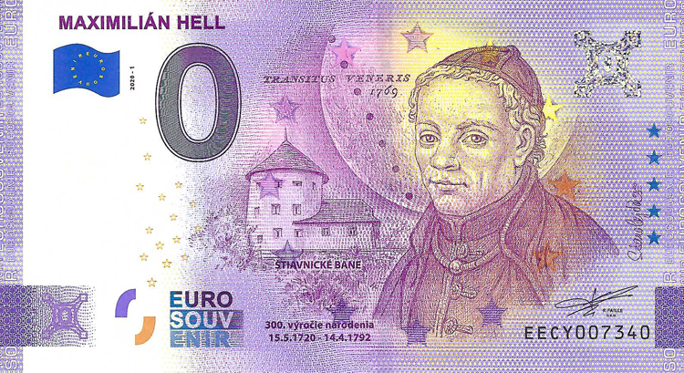 0 Euro biljet Slowakije 2020 - Maximilian Hell