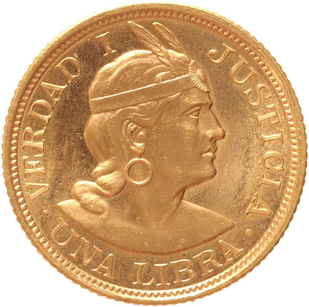 Peru libra 1966
