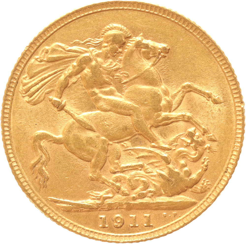 Great Britain Sovereign 1911