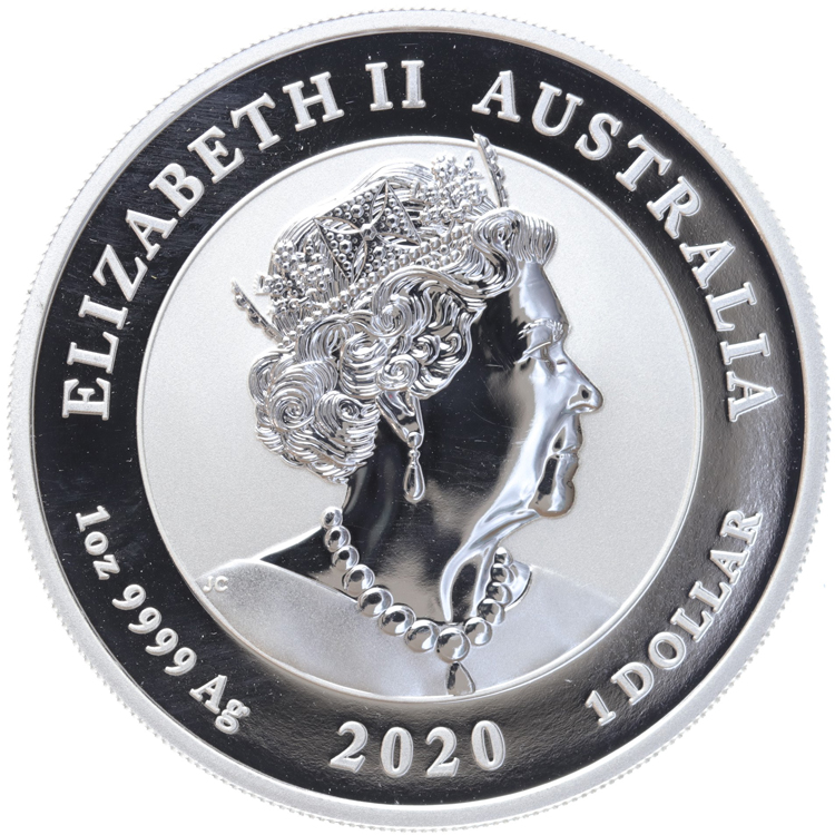 Australië Quokka 2020 coloured 1 ounce silver