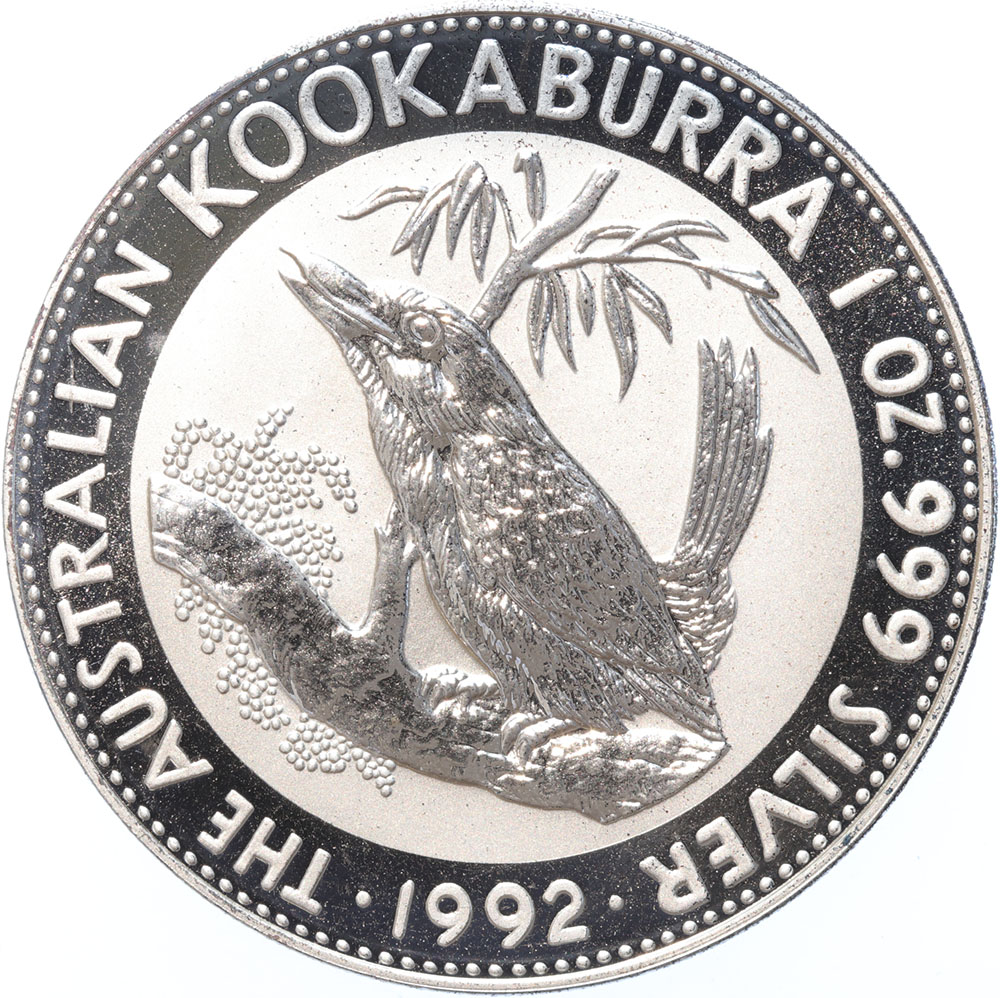 Australië Kookaburra 1992 1 ounce silver