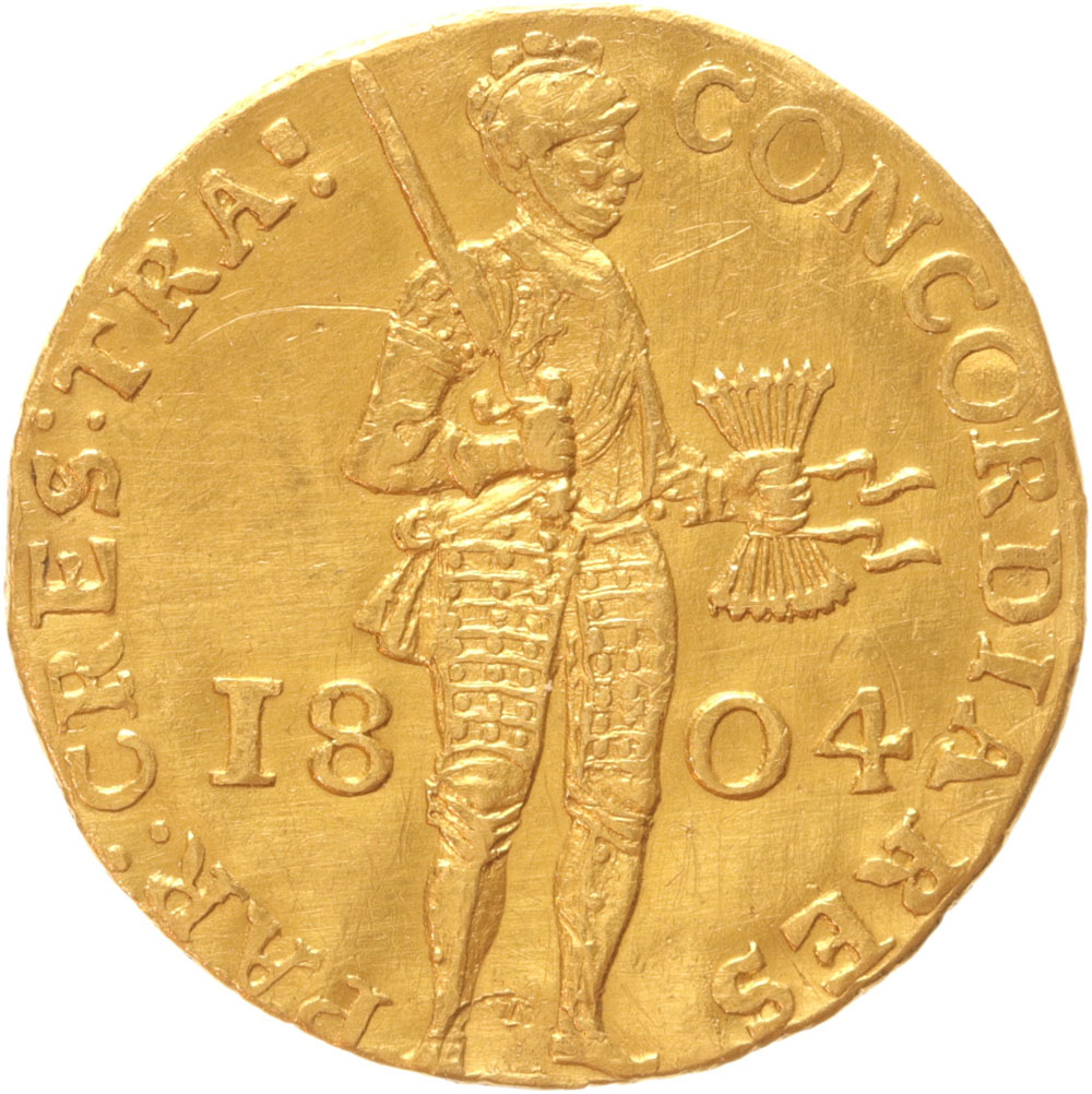 Utrecht Gouden dukaat 1804