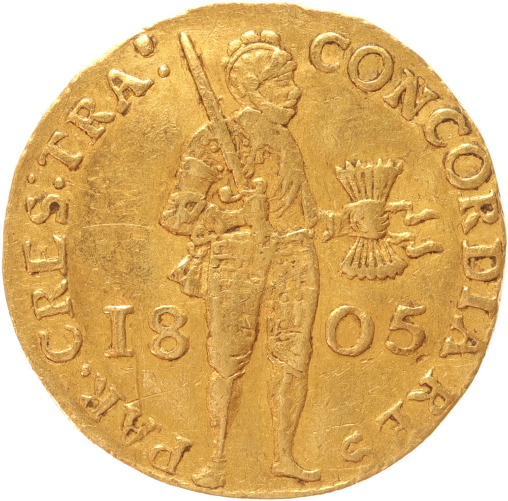 Utrecht Gouden dukaat 1805