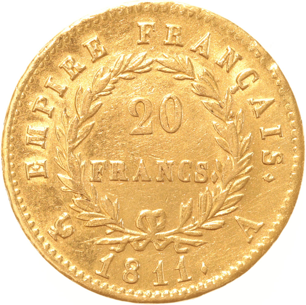 France 20 francs 1811a