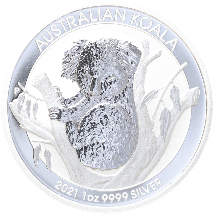 Australië Koala 2021 1 ounce silver