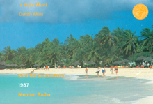 FDC set Aruba 1987