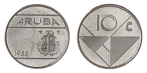 10 Cent Aruba BU/FDC