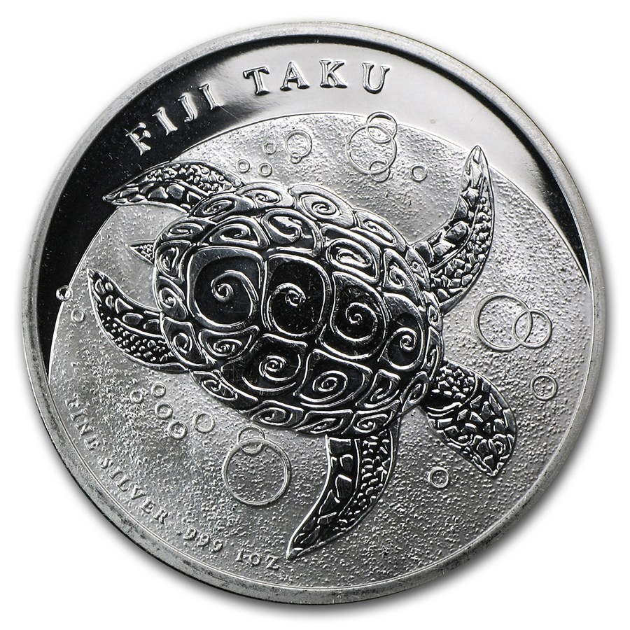 Fiji Schildpad 2012 1 ounce silver