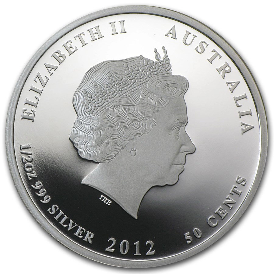 Australië Surgeonfish 2012 0.5 ounce silver
